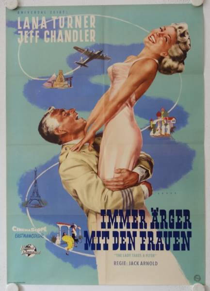 Immer Ärger mit den Frauen originales deutsches Filmplakat
